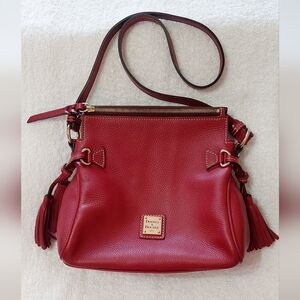 Dooney and Bourke Florentine Side Tassles Crossbody Bag